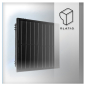 Mobile Preview: Platio Midnight Black Opal, PV – Pflasterstein Straßenbelag zur Energiegewinnung  Abgabeeinheit 8 Stück / m², kW 168 Wp/m2 , BAFA Förderfähig
